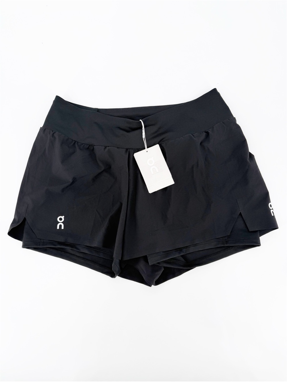 NWT On Cloud Court Shorts Black Size Large - Picture 2 of 7